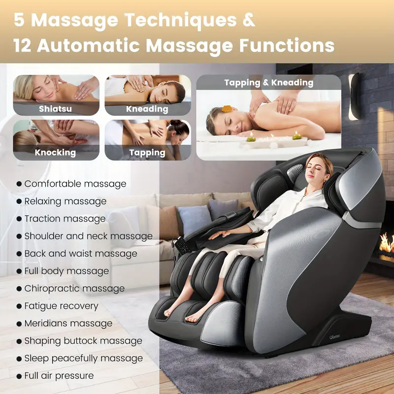 The Ultimate Comfort Comparison: Zero Gravity Massage Chairs vs. Power Lift Recliners for Seniors